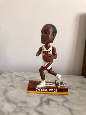 NBA Dwyane Wade Miami Heat Bobblehead Legends of the Court Limited Edition 2007